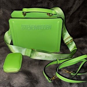 Steve Madden Bold Lime Crossbody Bag